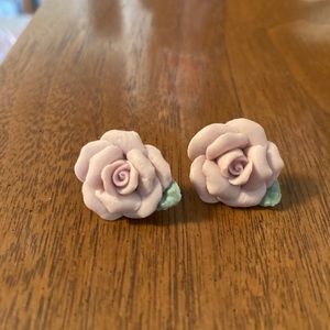 🌹 Rose Earring Set